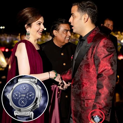 patek philippe akash ambani|mukesh ambani.